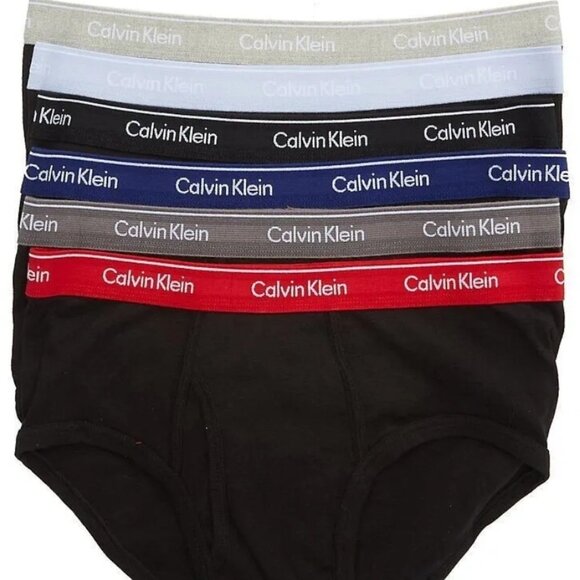 Calvin Klein Men's Classics Brief 100% Cotton‎ 6-Pack - Picture 1 of 10
